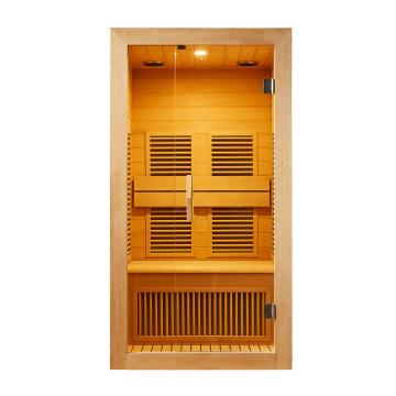 Инфракрасная сауна NordicSpa WS-1606SR красный кедр 1500*1000*1900
