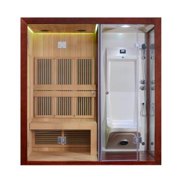 Инфракрасная сауна NordicSpa WS-1600SR красный кедр 2000*1000*2100