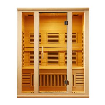Инфракрасная сауна NordicSpa  WS-1608SR красный кедр 1500*1050*1900