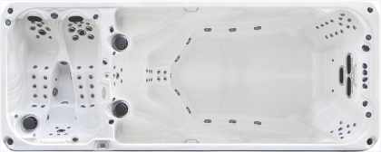 Бассейн СПА с противотоками Premium Leisure Aquatika 19 (рис.2)