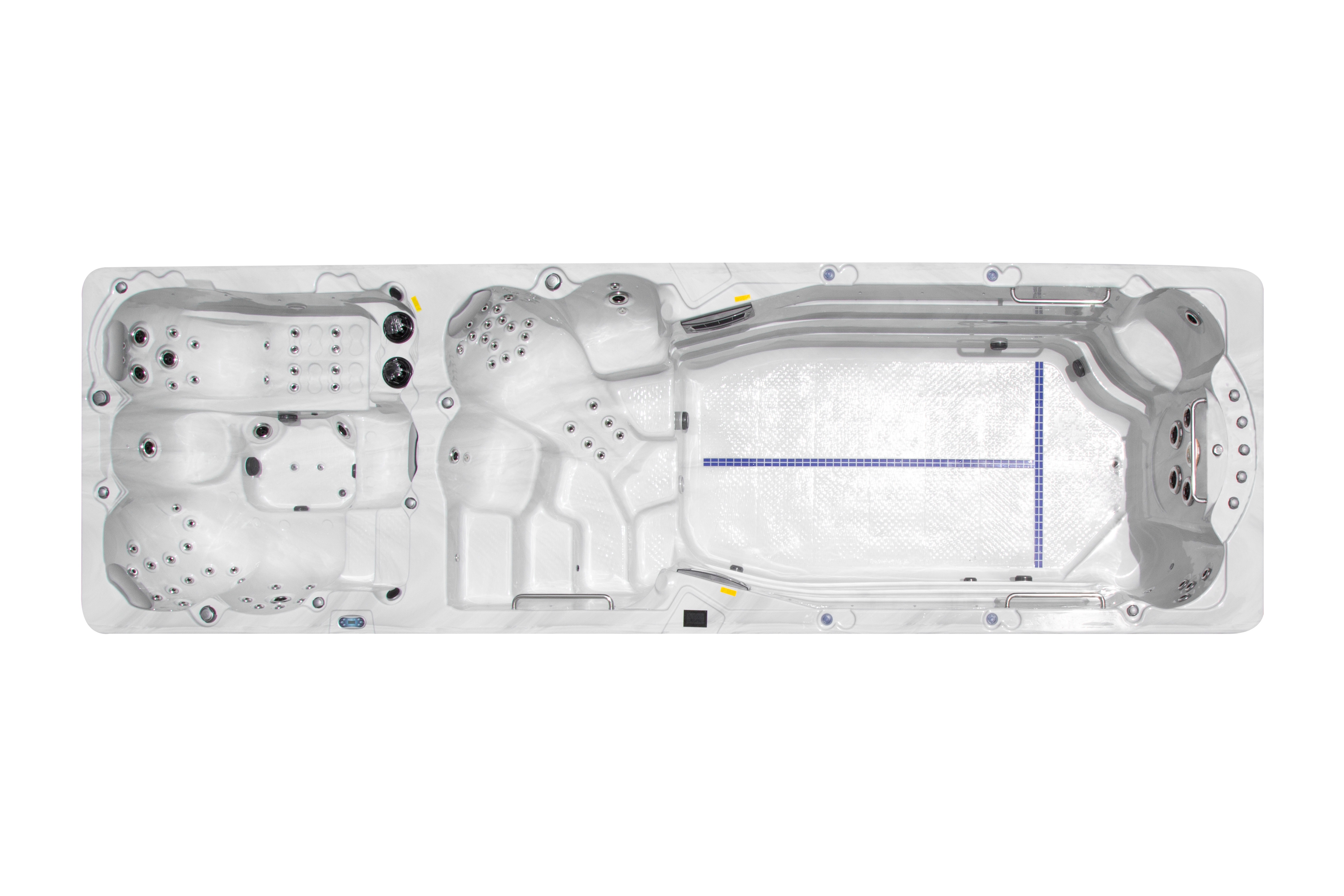 Плавательный спа бассейн NordicSpa Alaska RX-70Y