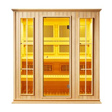 Инфракрасная сауна NordicSpa WS-1704SR красный кедр 2000*1500*2100